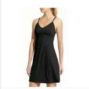 Athleta | Shorebreak Black Swim Dress size Medium
